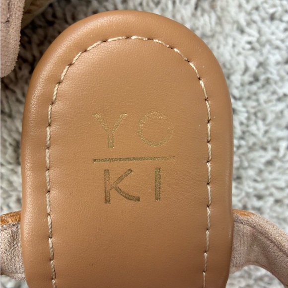 Yoki Beige Espadrille Sandals - Picture 4 of 4